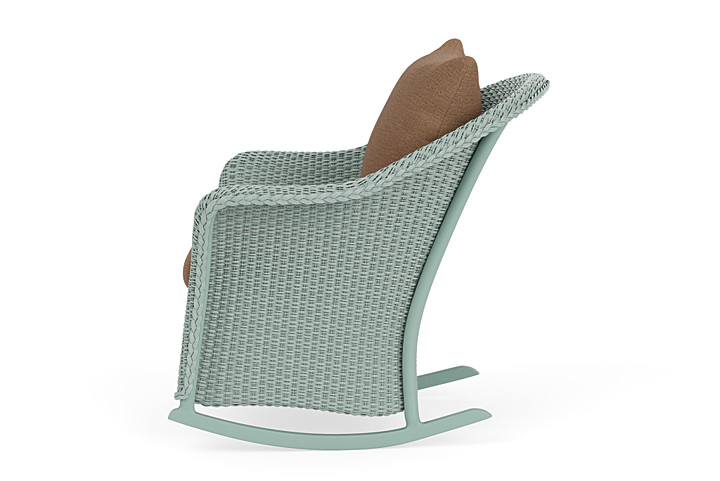 Lloyd Flanders™ Weekend Retreat Lounge Rocker - Sea Glass, Canvas Natural