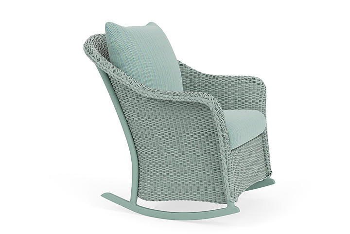 Lloyd Flanders™ Weekend Retreat Lounge Rocker - Sea Glass, Unearth Dew