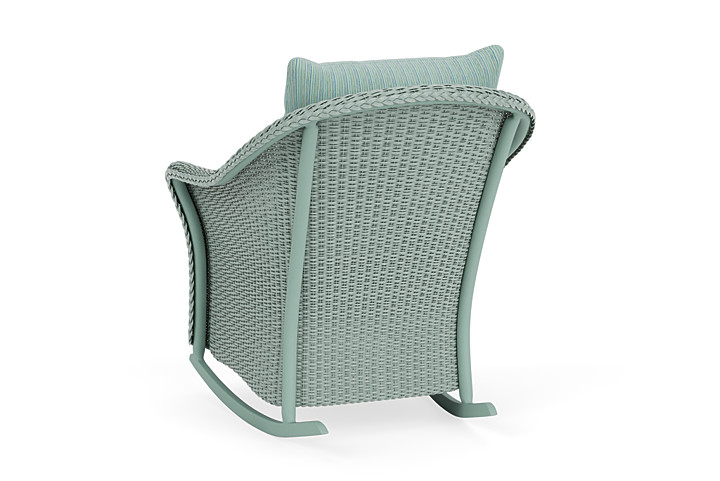 Lloyd Flanders™ Weekend Retreat Lounge Rocker - Sea Glass, Unearth Dew