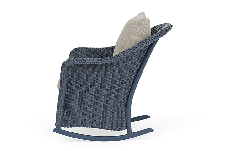 Lloyd Flanders™ Weekend Retreat Lounge Rocker - Denim Blue, Callen Celadon