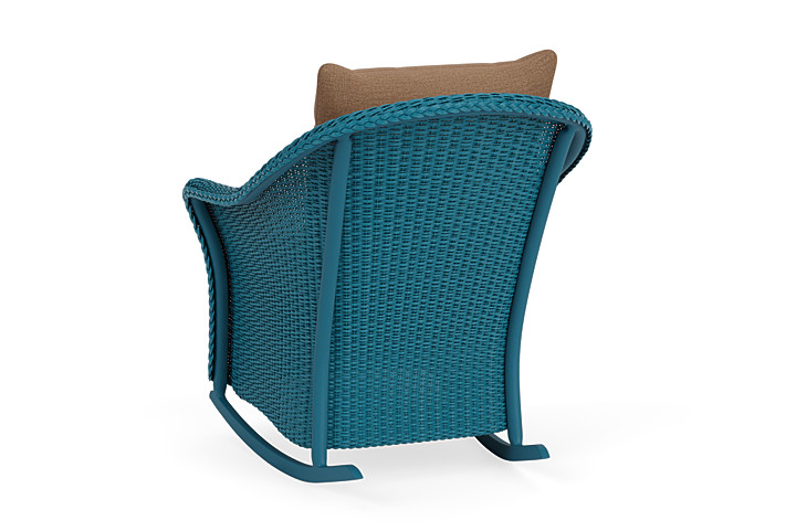 Lloyd Flanders™ Weekend Retreat Lounge Rocker - Peacock, Canvas Natural