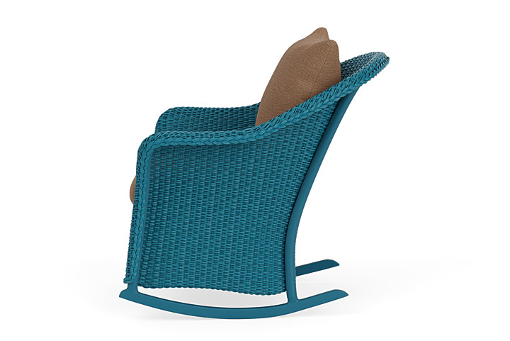 Lloyd Flanders™ Weekend Retreat Lounge Rocker - Peacock, Canvas Natural