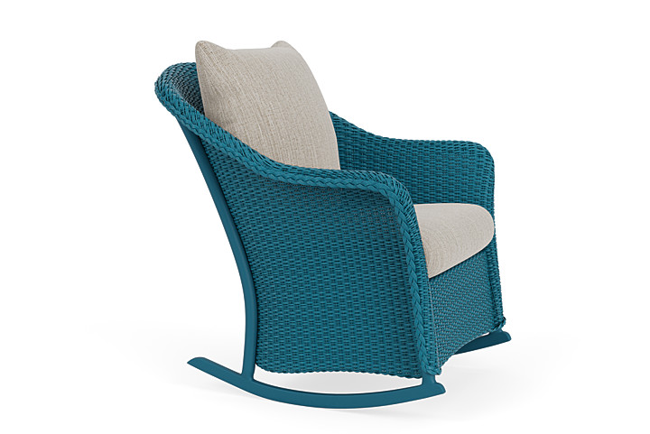 Lloyd Flanders™ Weekend Retreat Lounge Rocker - Peacock, Callen Celadon