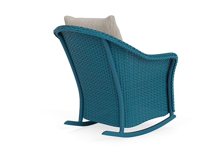 Lloyd Flanders™ Weekend Retreat Lounge Rocker - Peacock, Callen Celadon