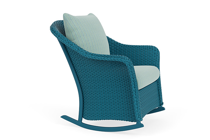 Lloyd Flanders™ Weekend Retreat Lounge Rocker - Peacock, Unearth Dew