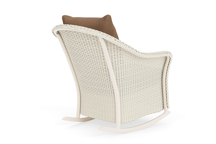 Lloyd Flanders™ Weekend Retreat Lounge Rocker - Ivory, Canvas Natural