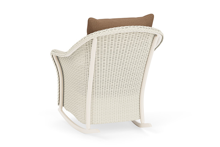 Lloyd Flanders™ Weekend Retreat Lounge Rocker - Ivory, Canvas Natural