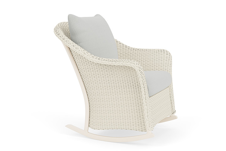 Lloyd Flanders™ Weekend Retreat Lounge Rocker - Ivory, Loveboat Mint