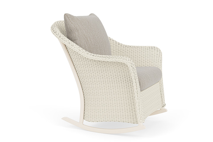 Lloyd Flanders™ Weekend Retreat Lounge Rocker - Ivory, Callen Celadon