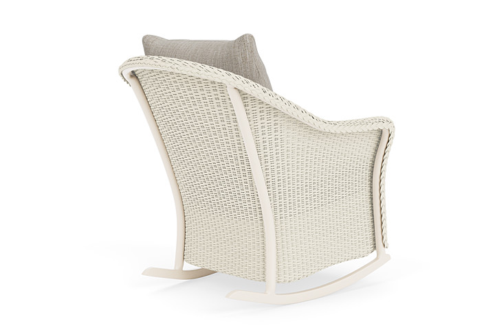 Lloyd Flanders™ Weekend Retreat Lounge Rocker - Ivory, Callen Celadon