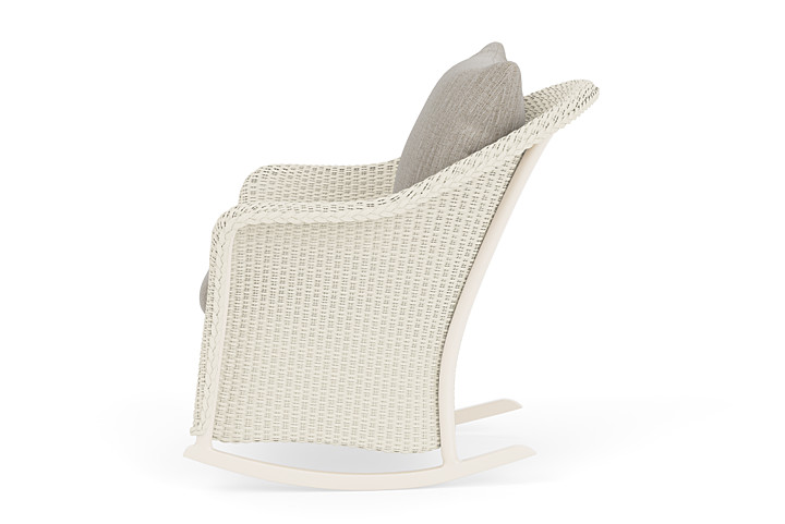 Lloyd Flanders™ Weekend Retreat Lounge Rocker - Ivory, Callen Celadon