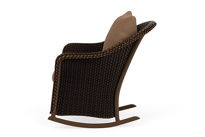 Lloyd Flanders™ Weekend Retreat Lounge Rocker - Mink, Canvas Natural