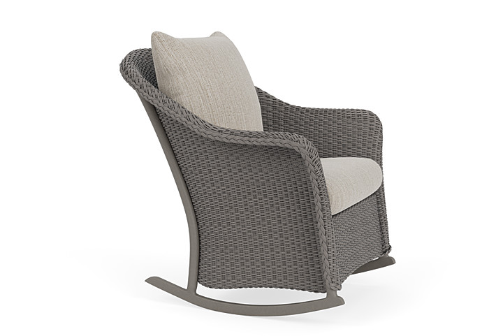 Lloyd Flanders™ Weekend Retreat Lounge Rocker - Pewter, Callen Celadon