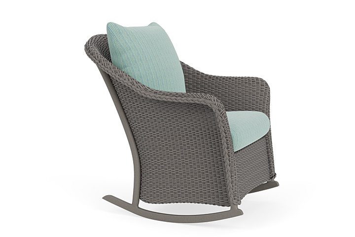 Lloyd Flanders™ Weekend Retreat Lounge Rocker - Pewter, Unearth Dew