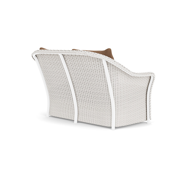 Lloyd Flanders™ Weekend Retreat Loveseat - White, Canvas Natural