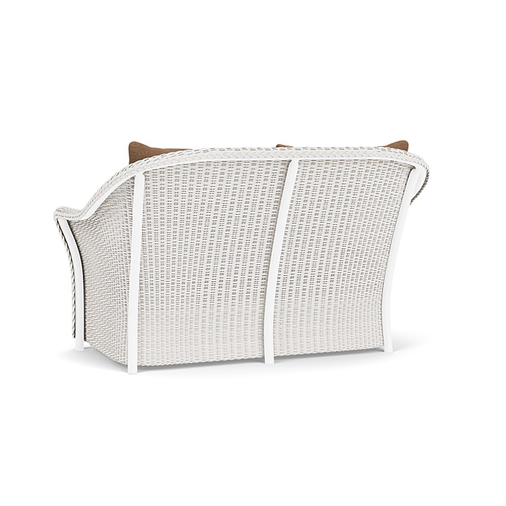 Lloyd Flanders™ Weekend Retreat Loveseat - White, Canvas Natural