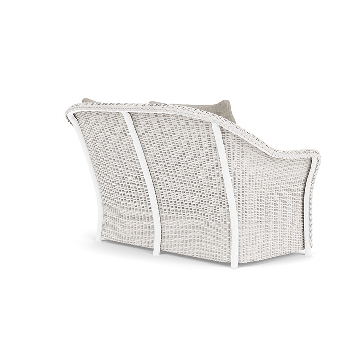 Lloyd Flanders™ Weekend Retreat Loveseat - White, Callen Celadon