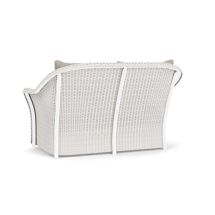 Lloyd Flanders™ Weekend Retreat Loveseat - White, Callen Celadon