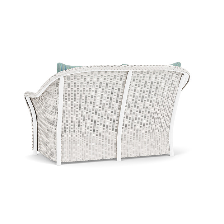 Lloyd Flanders™ Weekend Retreat Loveseat - White, Unearth Dew