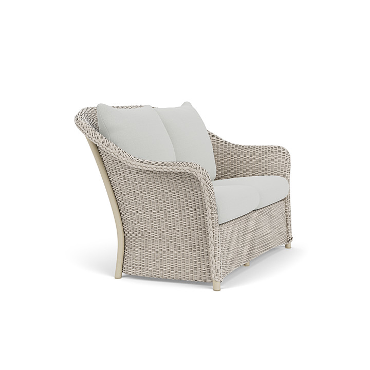 Lloyd Flanders™ Weekend Retreat Loveseat - Linen, Loveboat Mint