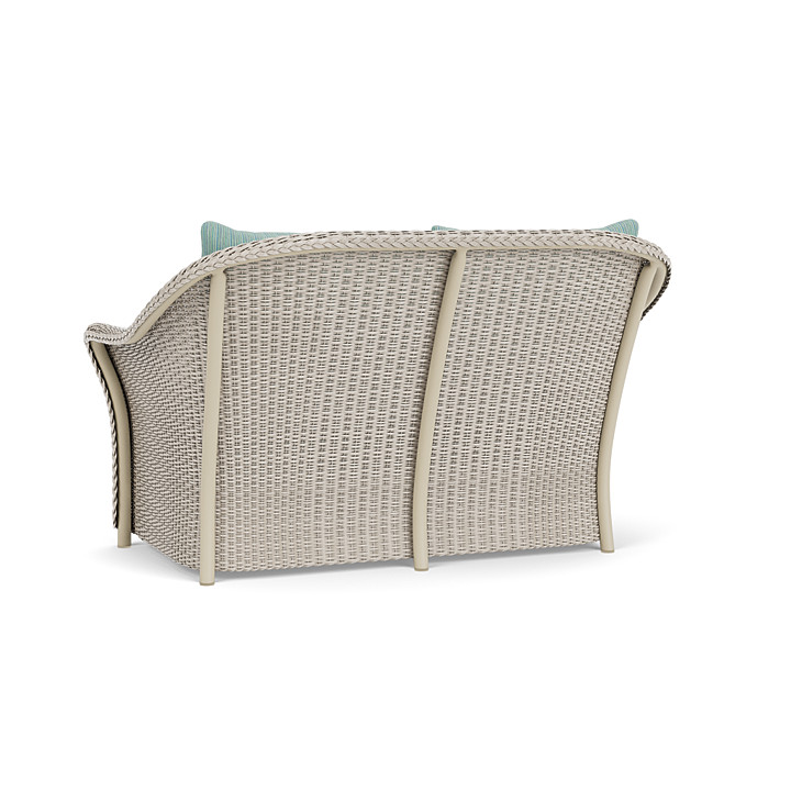 Lloyd Flanders™ Weekend Retreat Loveseat - Linen, Unearth Dew