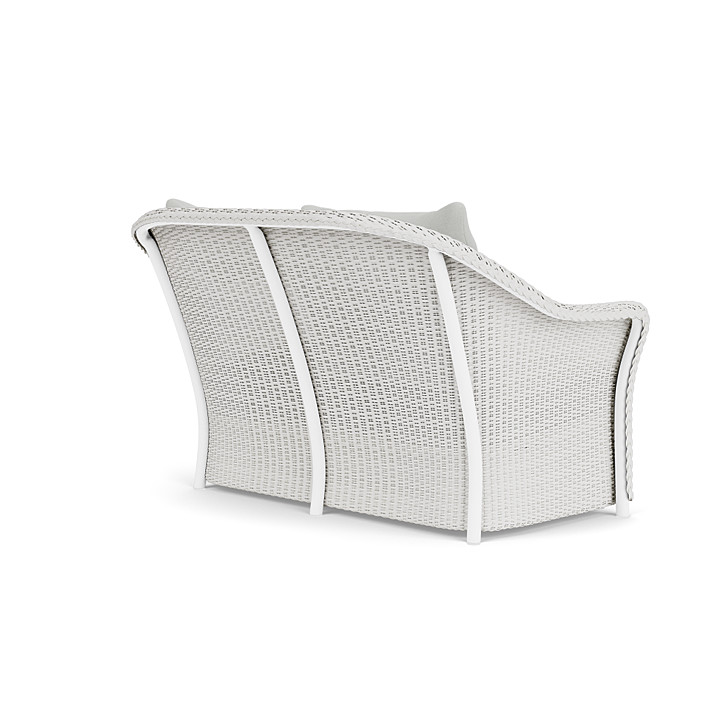 Lloyd Flanders™ Weekend Retreat Loveseat - Matte White, Loveboat Mint