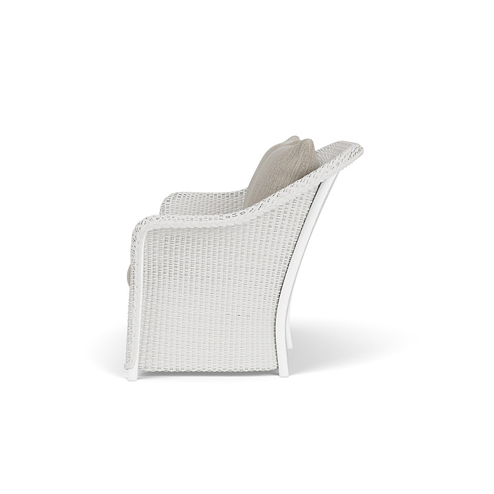 Lloyd Flanders™ Weekend Retreat Loveseat - Matte White, Callen Celadon