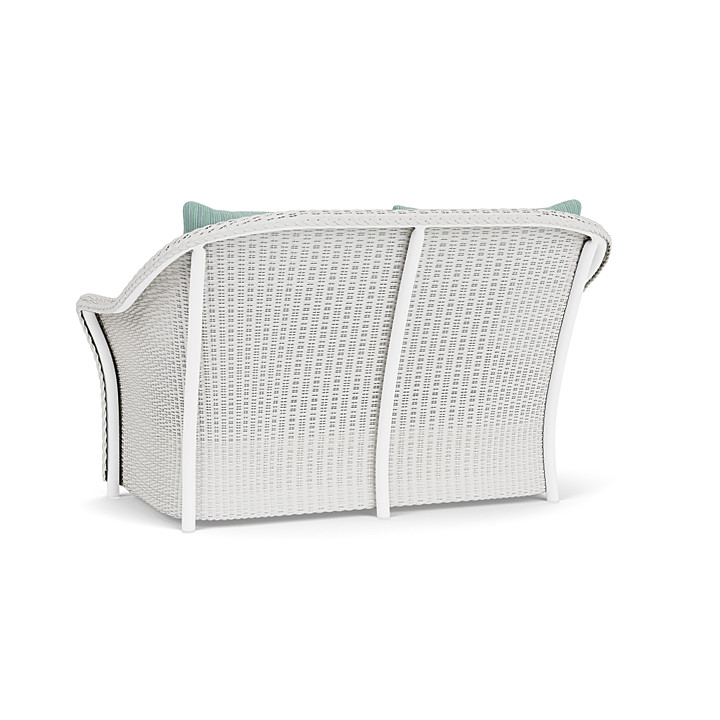 Lloyd Flanders™ Weekend Retreat Loveseat - Matte White, Unearth Dew