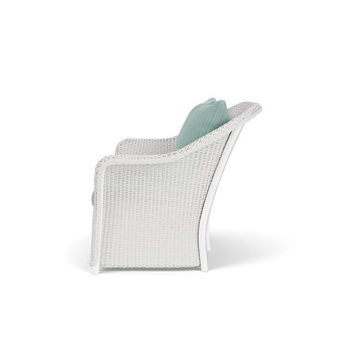 Lloyd Flanders™ Weekend Retreat Loveseat - Matte White, Unearth Dew