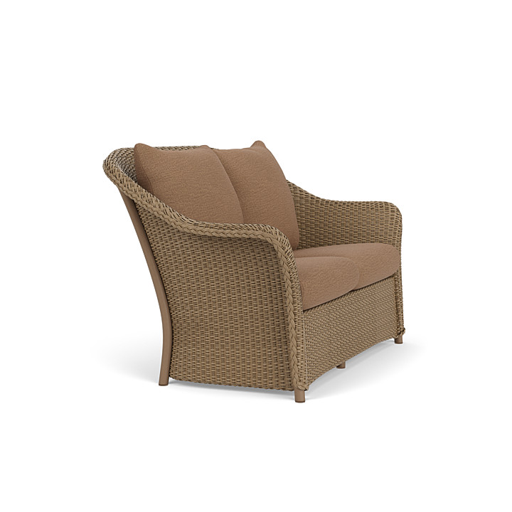 Lloyd Flanders™ Weekend Retreat Loveseat - Fawn, Canvas Natural