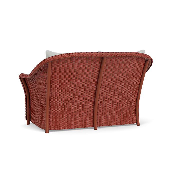 Lloyd Flanders™ Weekend Retreat Loveseat - Terracotta, Loveboat Mint