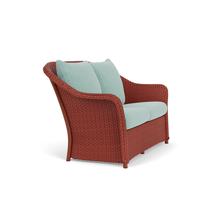 Lloyd Flanders™ Weekend Retreat Loveseat - Terracotta, Unearth Dew