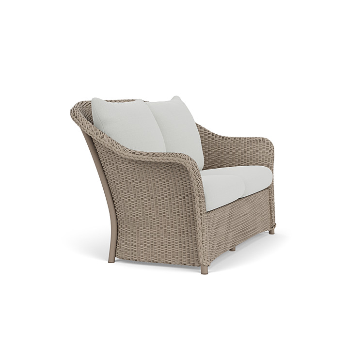 Lloyd Flanders™ Weekend Retreat Loveseat - French Beige, Loveboat Mint