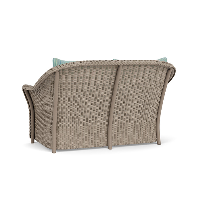 Lloyd Flanders™ Weekend Retreat Loveseat - French Beige, Unearth Dew