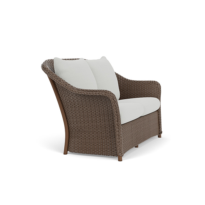 Lloyd Flanders™ Weekend Retreat Loveseat - Bark, Loveboat Mint