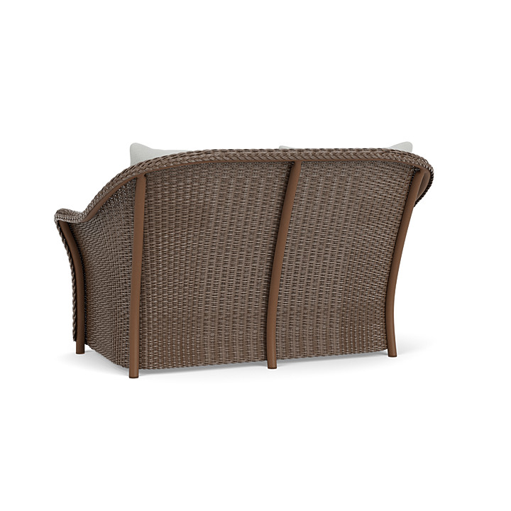 Lloyd Flanders™ Weekend Retreat Loveseat - Bark, Loveboat Mint