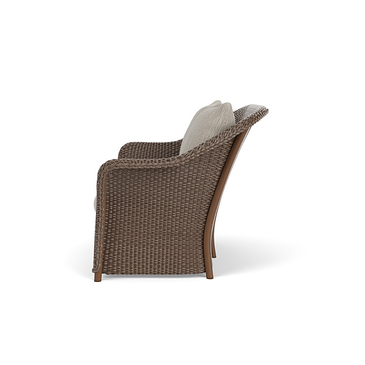 Lloyd Flanders™ Weekend Retreat Loveseat - Bark, Callen Celadon