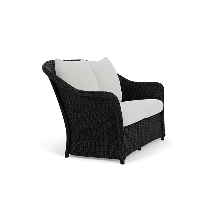 Lloyd Flanders™ Weekend Retreat Loveseat - Ebony, Loveboat Mint