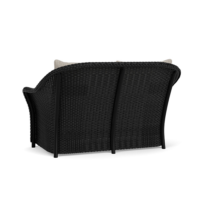 Lloyd Flanders™ Weekend Retreat Loveseat - Ebony, Callen Celadon