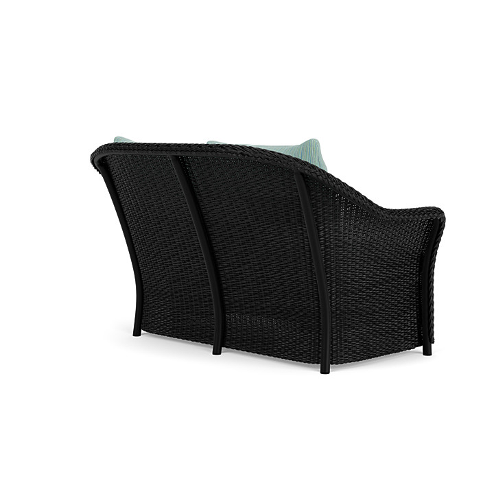 Lloyd Flanders™ Weekend Retreat Loveseat - Ebony, Unearth Dew