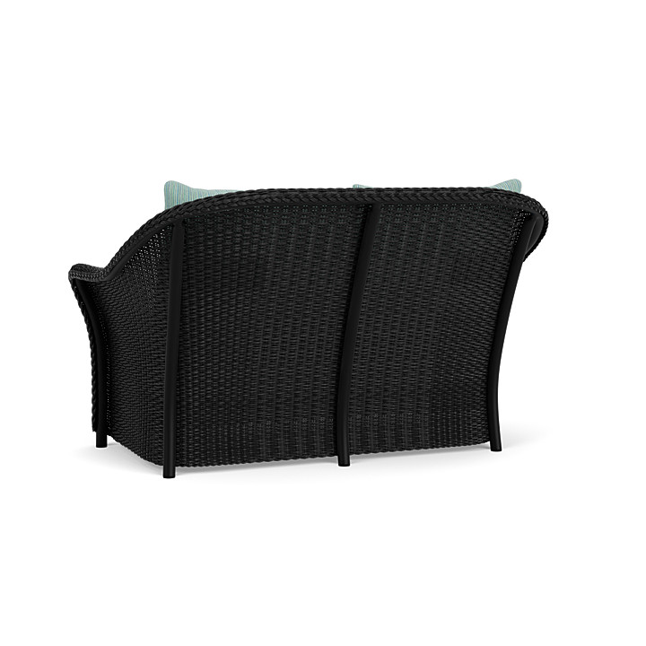 Lloyd Flanders™ Weekend Retreat Loveseat - Ebony, Unearth Dew