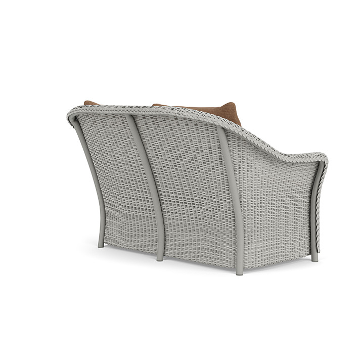 Lloyd Flanders™ Weekend Retreat Loveseat - Platinum, Canvas Natural