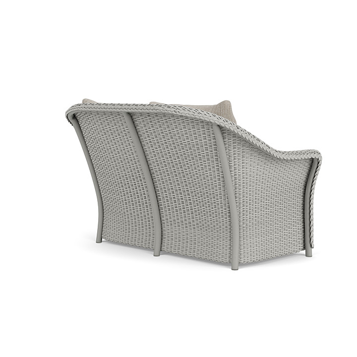 Lloyd Flanders™ Weekend Retreat Loveseat - Platinum, Callen Celadon