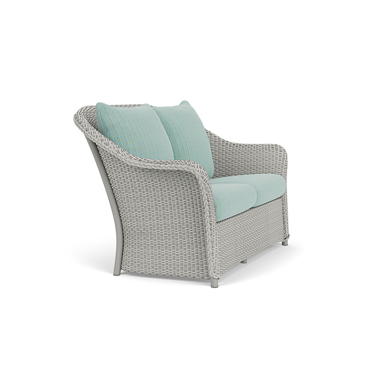 Lloyd Flanders™ Weekend Retreat Loveseat - Platinum, Unearth Dew