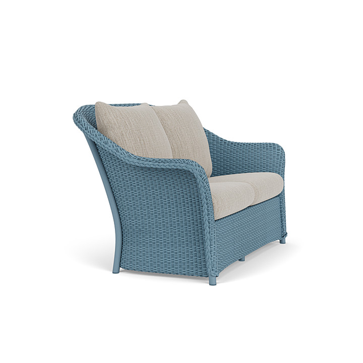 Lloyd Flanders™ Weekend Retreat Loveseat - Stillwater, Callen Celadon