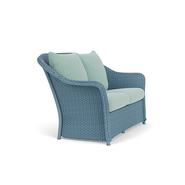 Lloyd Flanders™ Weekend Retreat Loveseat - Stillwater, Unearth Dew