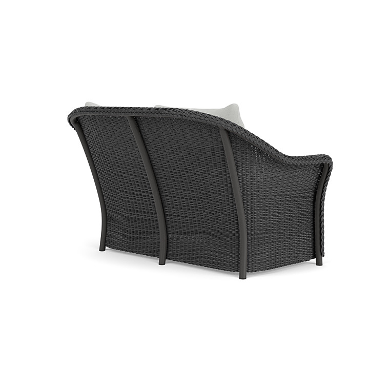 Lloyd Flanders™ Weekend Retreat Loveseat - Charcoal, Loveboat Mint