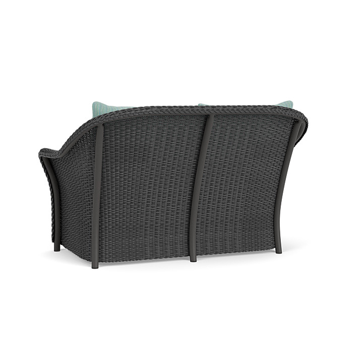 Lloyd Flanders™ Weekend Retreat Loveseat - Charcoal, Unearth Dew