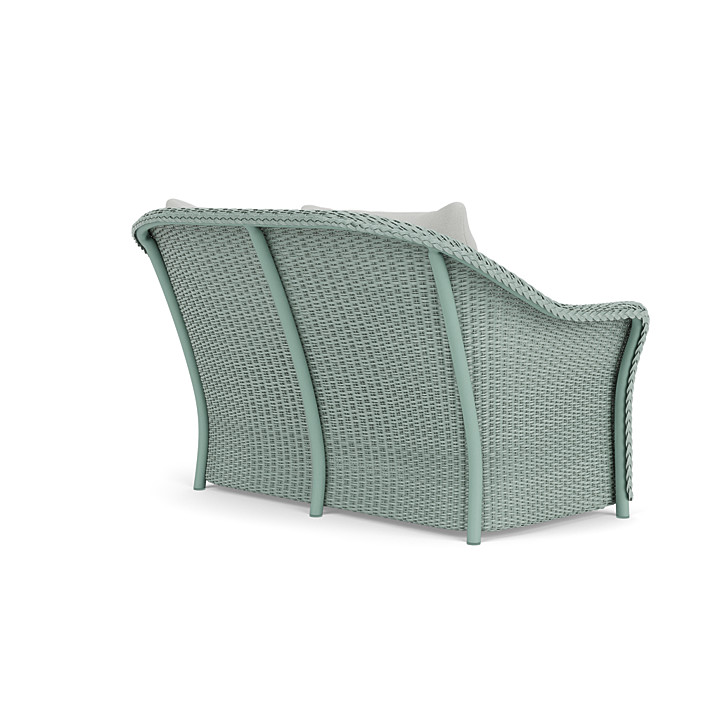 Lloyd Flanders™ Weekend Retreat Loveseat - Sea Glass, Loveboat Mint