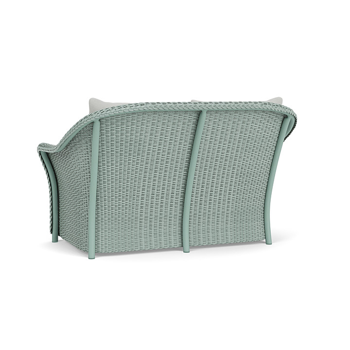 Lloyd Flanders™ Weekend Retreat Loveseat - Sea Glass, Loveboat Mint